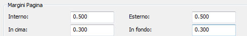 5. Margini pagina
