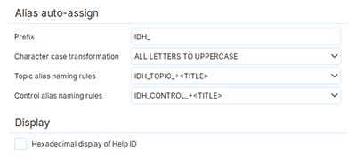 Automatic assignment of Help Context ID identifiers to topics Automatic assignment of Help Context ID identifiers to topics
