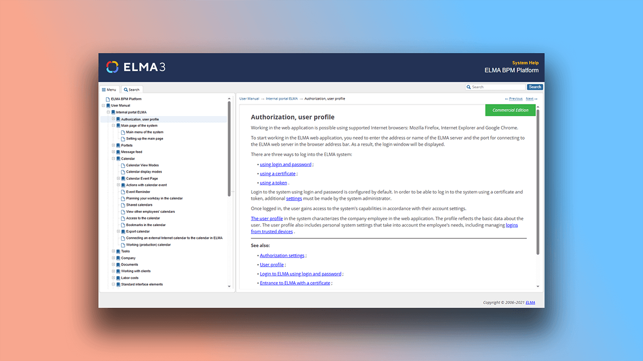 working with css user manual example