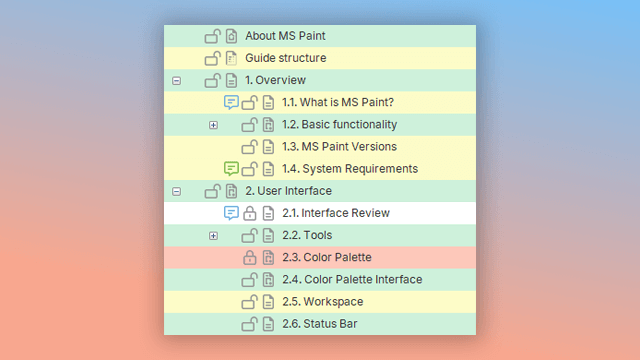 blocking topics in help authoring tool