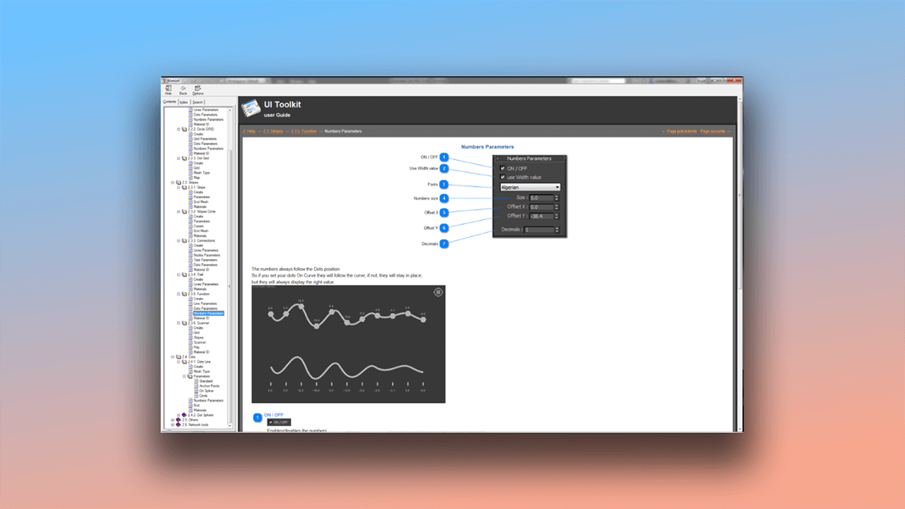 the xamples of user documentation created in help authoring tool