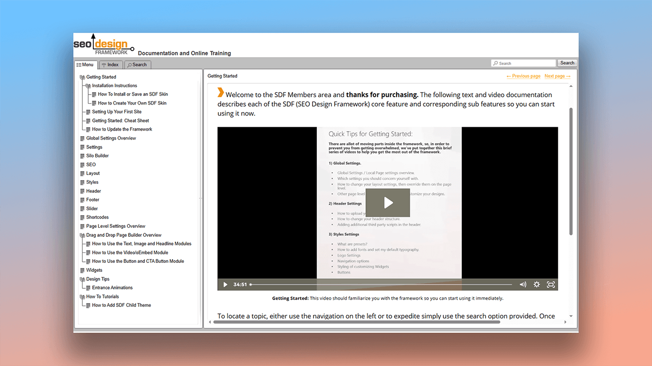 change css style of user guide example